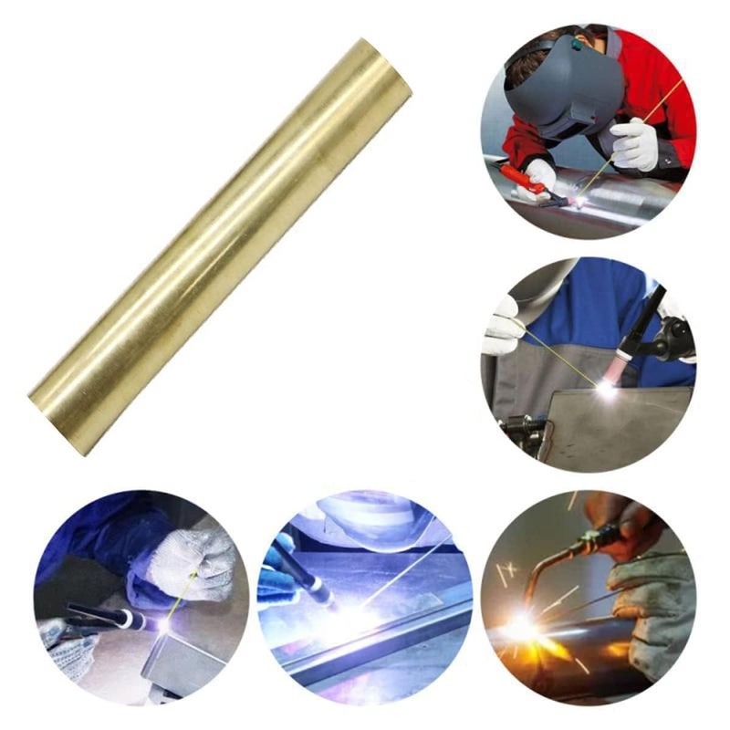 PGCOKO 1-1/2 inch Solid Round Brass Rod Lathe Bar Stock Kit for DIY Craft Tool, 38mm / 1-1/2 inch in Diameter 4 inch in Length - Image 4